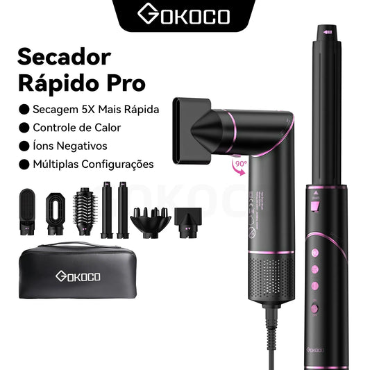 Escova Multifunções 7 em 1 – 1200W Bivolt – Gokoco